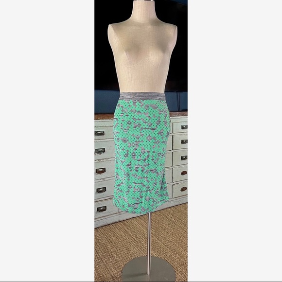 Anthropologie Maeve Green Knit Sweater Skirt S - Picture 3 of 8